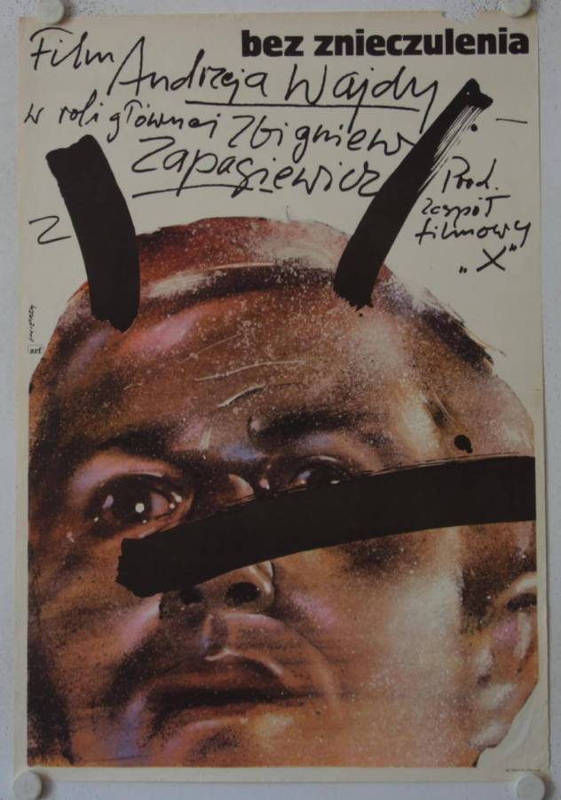 Ohne Betäubung originales polnisches Filmplakat